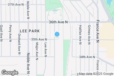 Map image of the property - 3500 Kyle Ave N