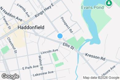 Map image of the property - 124 Potter St