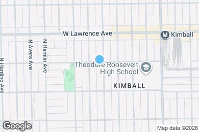 Map image of the property - 3607 W Leland Ave