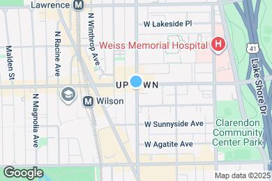 Map image of the property - 4552 N Sheridan Rd