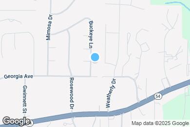 Map image of the property - 125 Buckeye Ln