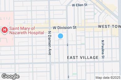 Map image of the property - 1115 N Winchester Ave