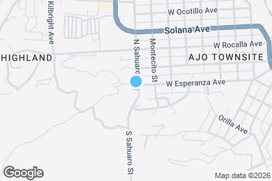 Map image of the property - 901 W Esperanza Ave
