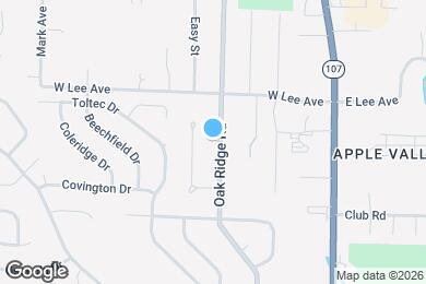 Map image of the property - 8001 Oak Ridge Rd