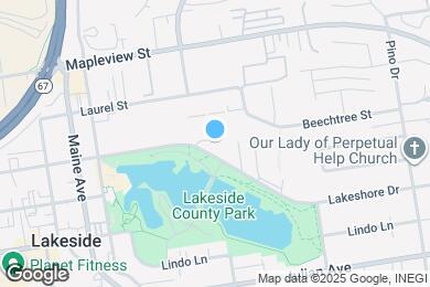 Map image of the property - 12710 Lakeshore Dr