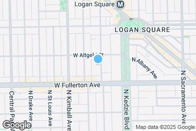Map image of the property - 2434 N Sawyer Ave