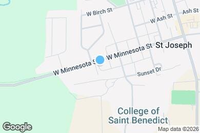 Map image of the property - 322 W Minnesota St