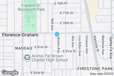 Map image of the property - 7925 Morton Ave