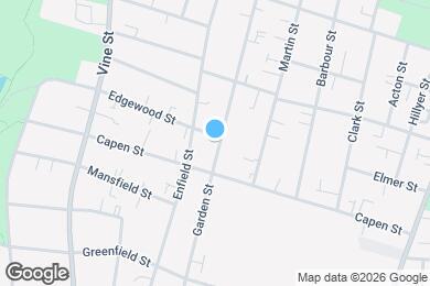 Map image of the property - 502 Edgewood St