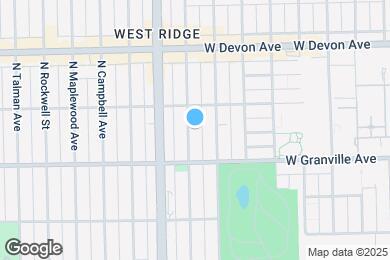 Map image of the property - 6235 N Claremont Ave