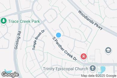 Map image of the property - 1 E Broken Oak Ct