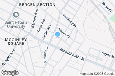 Map image of the property - 485 Mercer St