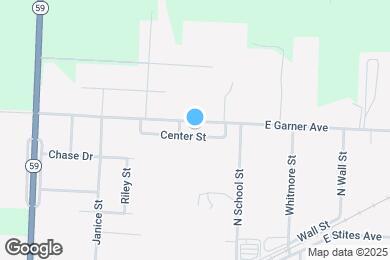 Map image of the property - 108 W Garner St