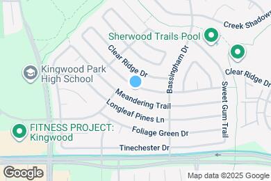 Map image of the property - 2522 Sherwood Hollow Ln