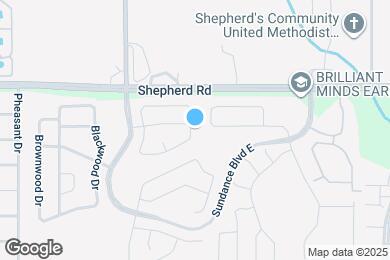 Map image of the property - 2649 Sundance Cir