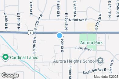Map image of the property - 111 E 19th St S