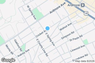 Map image of the property - 157 Cricket Ave