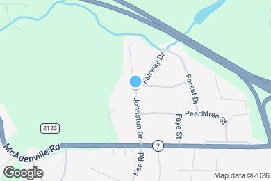 Map image of the property - 2121 Johnston Dr