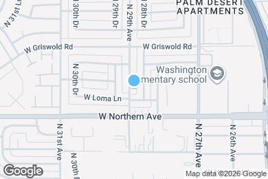 Map image of the property - 8039 N 29th Ave