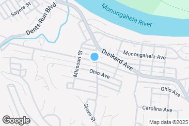 Map image of the property - 493 W Pennsylvania Ave