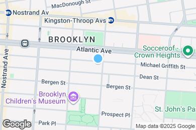 Map image of the property - 1450 Pacific St