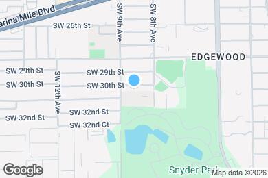 Map image of the property - 828 SW 30th St