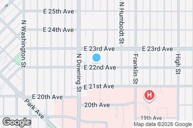 Map image of the property - 2206 N Marion St