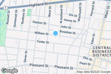Map image of the property - 35 William St