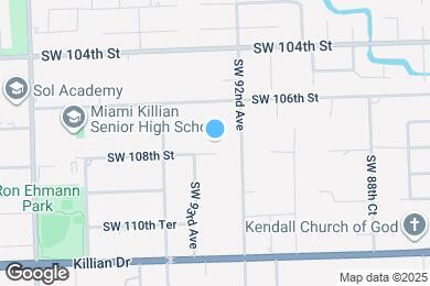 Map image of the property - 9255 SW 108th St