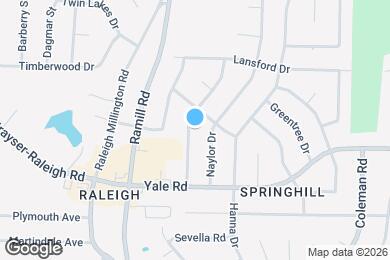 Map image of the property - 3546 Lehi Dr