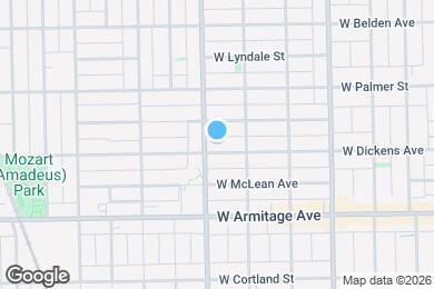 Map image of the property - 3572 W Dickens Ave
