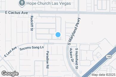 Map image of the property - 1062 Coronado Peak Ave