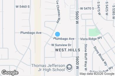 Map image of the property - 5708 Plumbago Ave