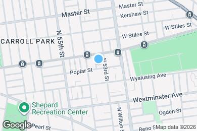 Map image of the property - 643 N Peach St