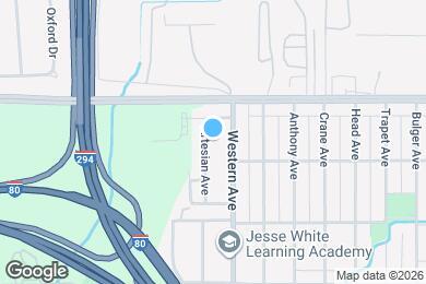 Map image of the property - 16759 Artesian Ave