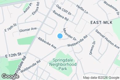 Map image of the property - 1403 S Redondo Dr