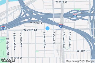 Map image of the property - 471 W 26th St