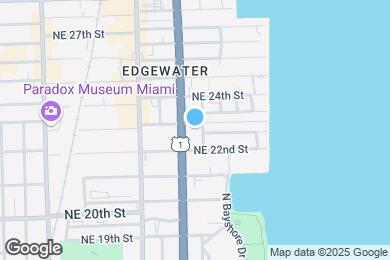 Map image of the property - 2275 Biscayne Blvd