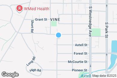 Map image of the property - 1113 Merrill St