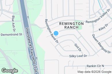 Map image of the property - 311 Remington Creek Dr
