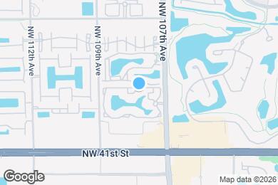Map image of the property - 4540 NW 107th Ave