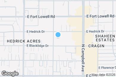 Map image of the property - 3052 N Cherry Ave