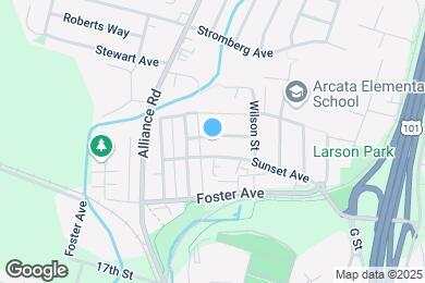 Map image of the property - 1315 Lincoln Ave