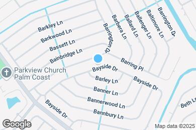 Map image of the property - 128 Bayside Dr