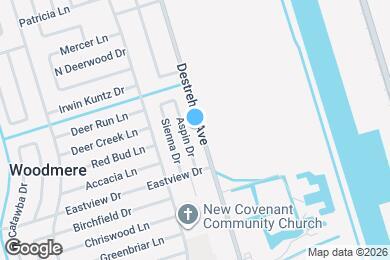 Map image of the property - 3032 Destrehan Ave