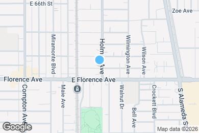 Map image of the property - 7027 Holmes Ave