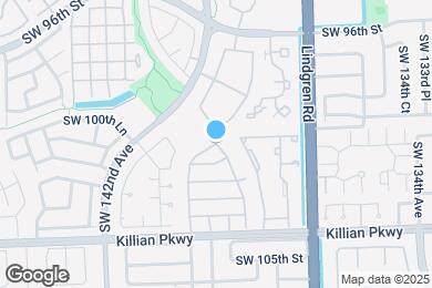 Map image of the property - 9603 SW 138th Ct