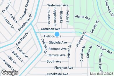 Map image of the property - 11997 Helicon Ave