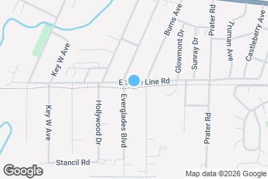 Map image of the property - 1618 E State Line Rd