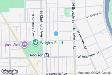 Map image of the property - 3708 N Fremont St